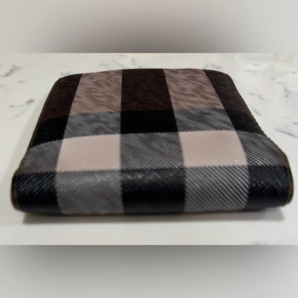 BURBERRY Check Bifold Wallet